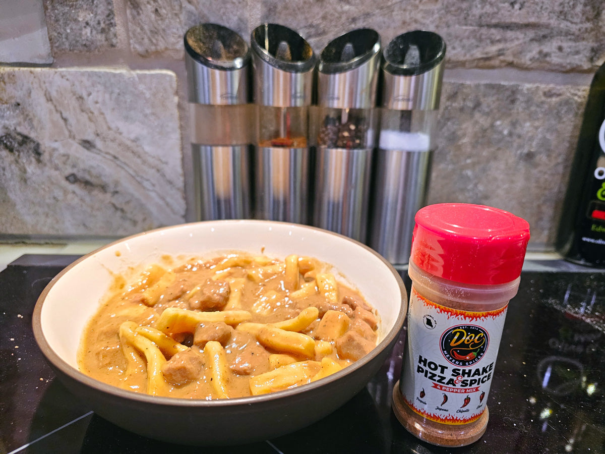 doc meyers used in spicy pasta saunce