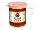 hot pepper shake and pizza spice shaker jar