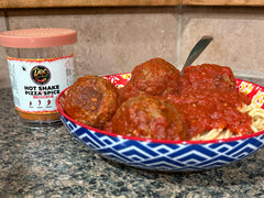 hot pepper spice for spaghetti and meatballs
